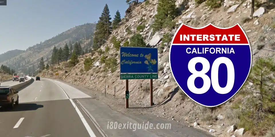 California I-80 Traffic | California I-80 Construction | I-80 Exit Guide