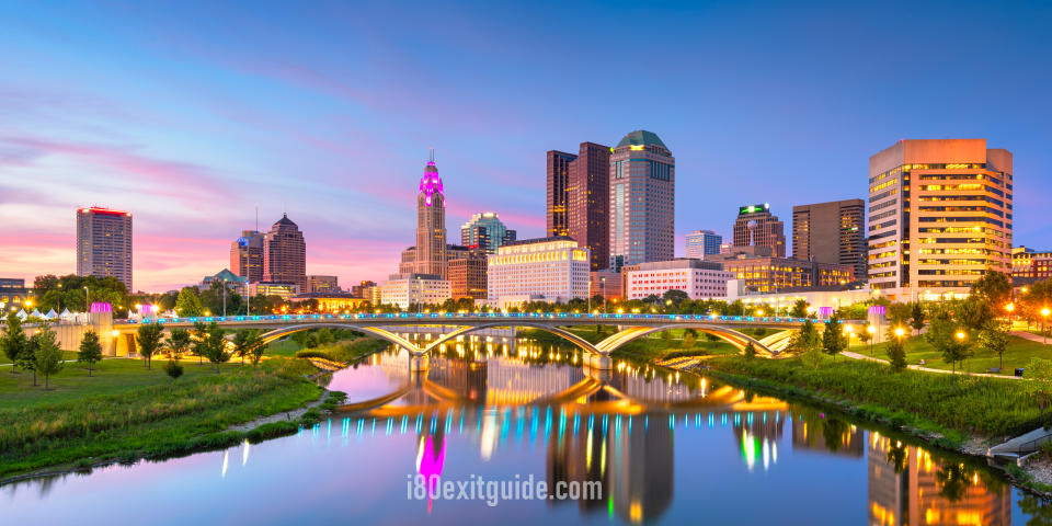 Driving Ohio's I-80 - An Essential Road Trip Overview 3 Columbus, Ohio | I-80 Exit Guide
